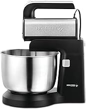 5-Speed Hand and Stand Mixer with LED Light