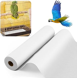 Large 100 ft x 22 in Bird Cage Liner for Parrots
