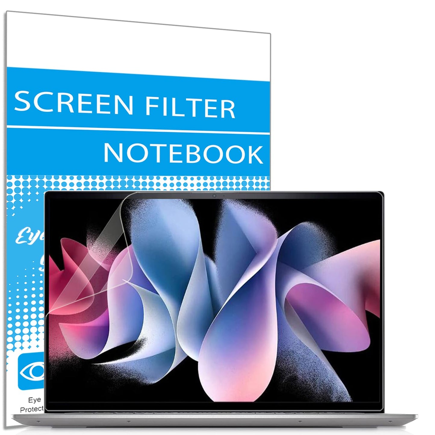 Two 14-inch anti-glare matte screen protectors