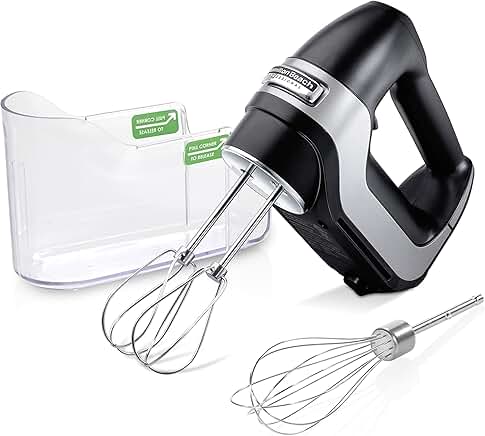 5-Speed Electric Hand Mixer with Storage Case