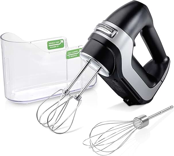 5-Speed Electric Hand Mixer with Storage Case