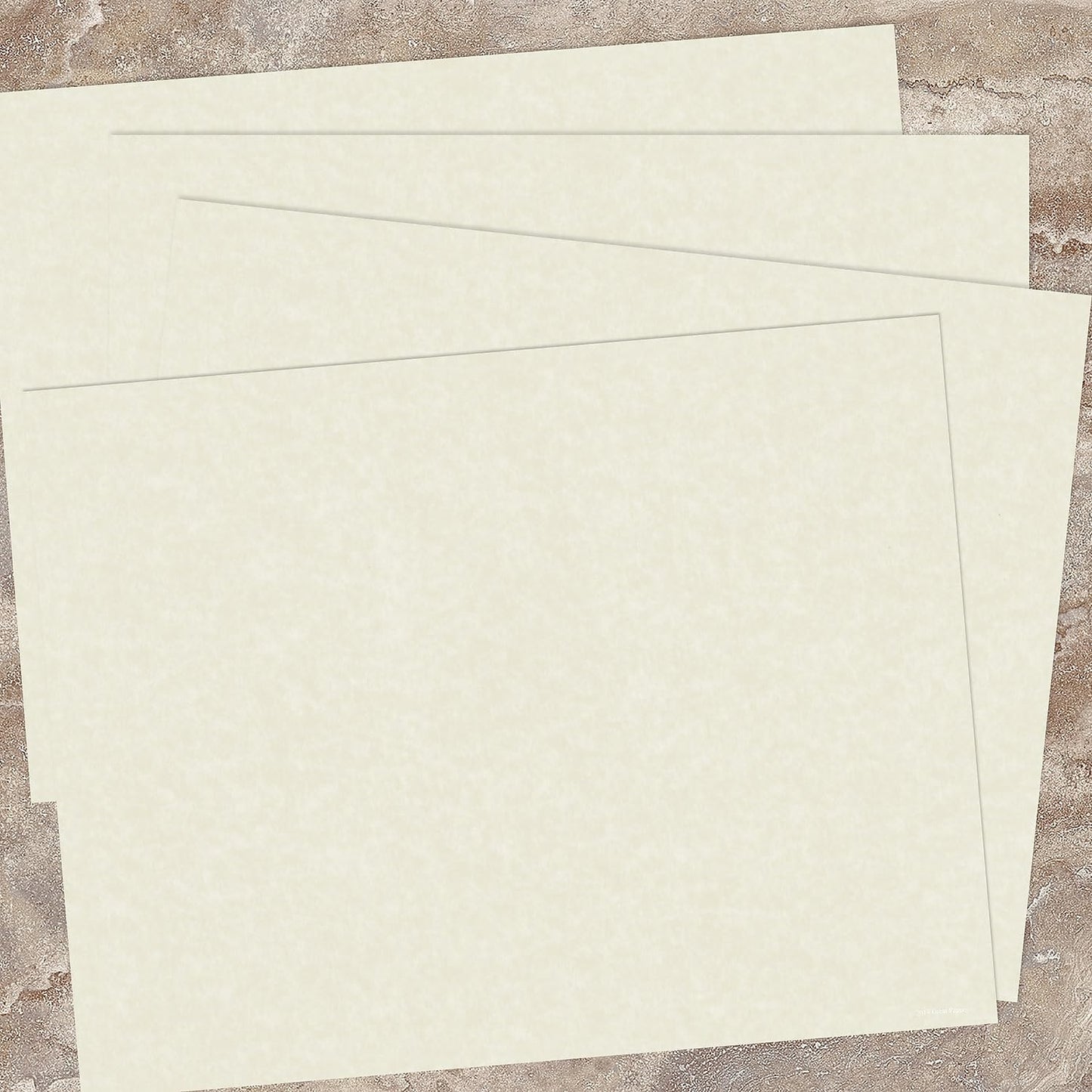 Ivory Parchment Certificate Paper, 8.5" x 11", 50 Sheets