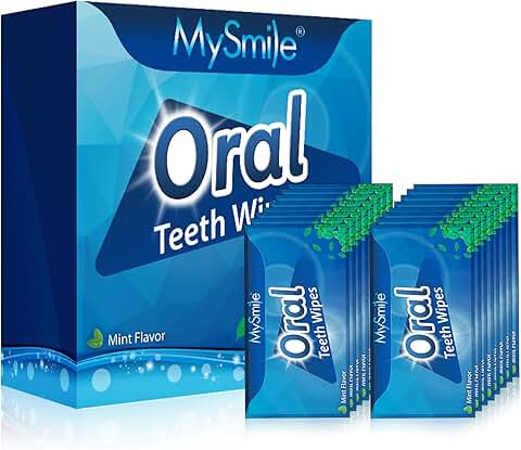 100pcs Teeth Wipes for Deep Cleaning and Fresh Breath