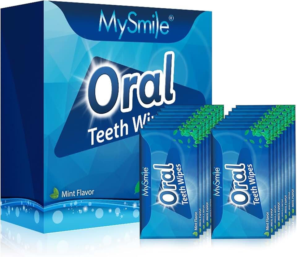 100pcs Teeth Wipes for Deep Cleaning and Fresh Breath