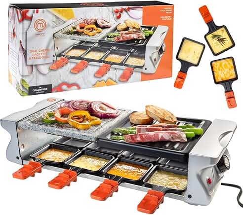 Electric Raclette Grill for Indoor Use