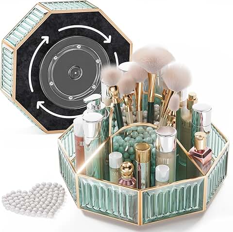 360° Rotating Makeup and Cosmetic Organizer