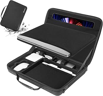 Laptop and iPad Carrying Case, Black