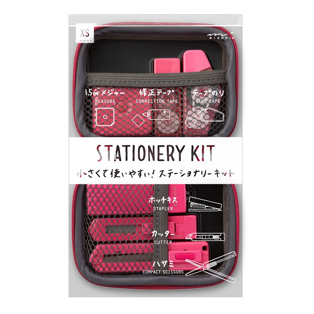 Pink Midori Stationery Set