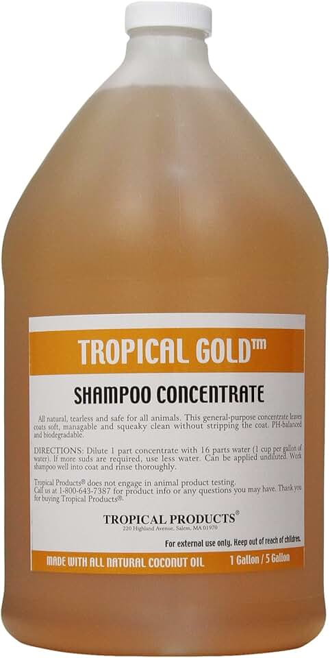 Dog and Cat Shampoo, 1 Gallon