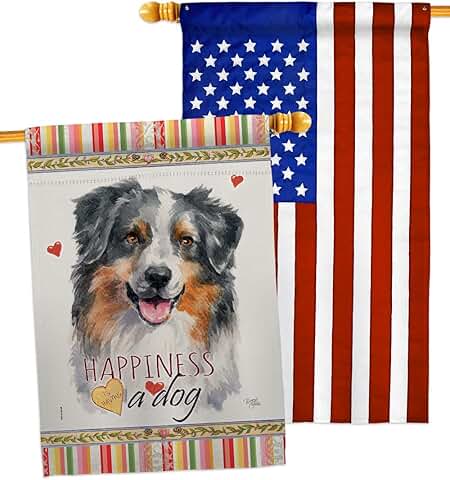 Australian Shepherd House Flag Pack for Dog Lovers