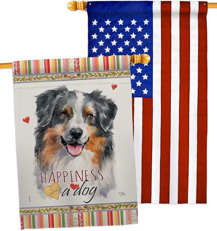 Australian Shepherd House Flag Pack for Dog Lovers