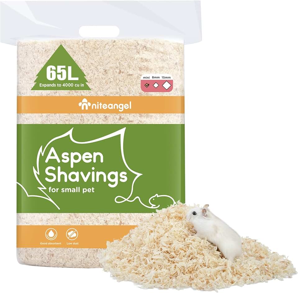 Aspen Shaving Hamster Bedding for Small Pets