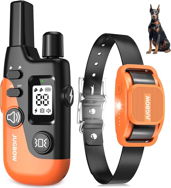 Dog Training Collar with Remote, Waterproof, Rechargeable