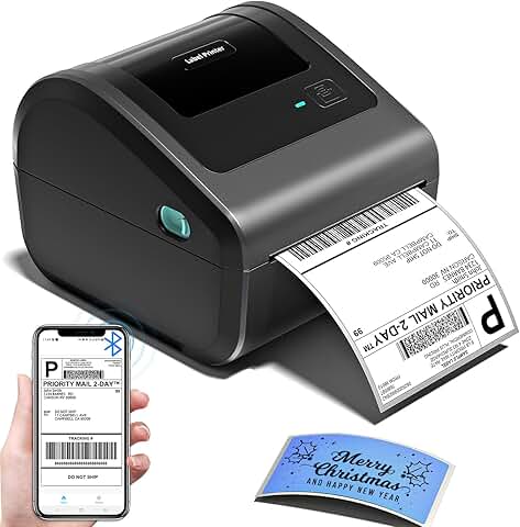 Bluetooth 4x6 Thermal Shipping Label Printer