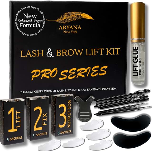 Lash Lift and Brow Lamination Kit for Professionals