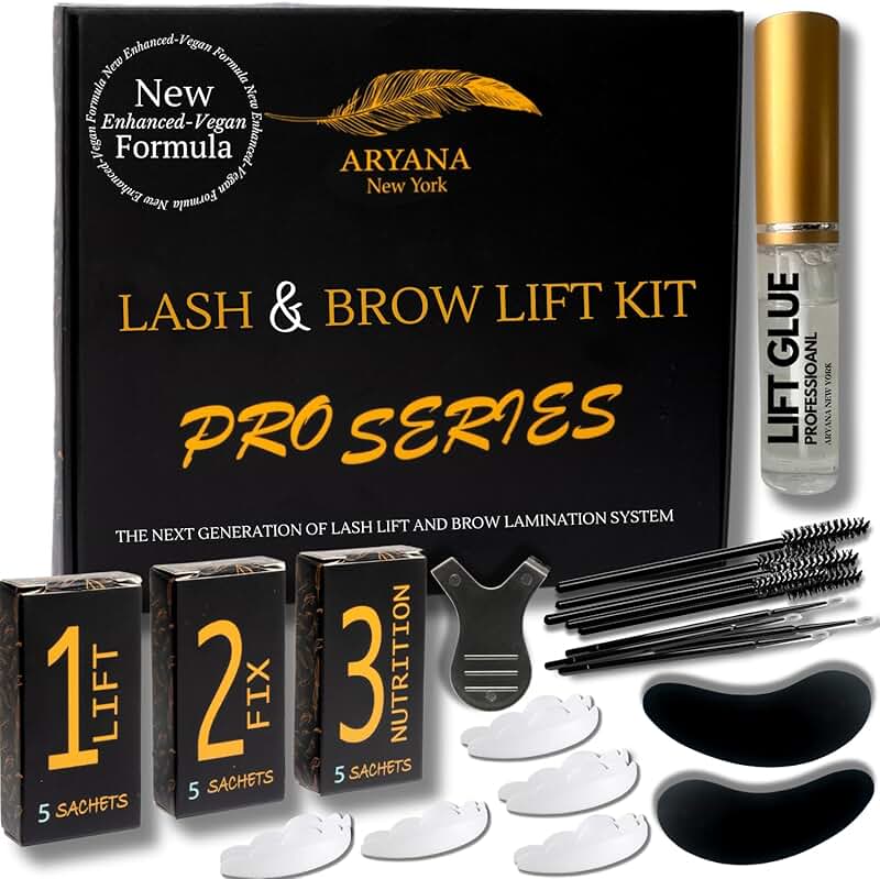Lash Lift and Brow Lamination Kit for Professionals