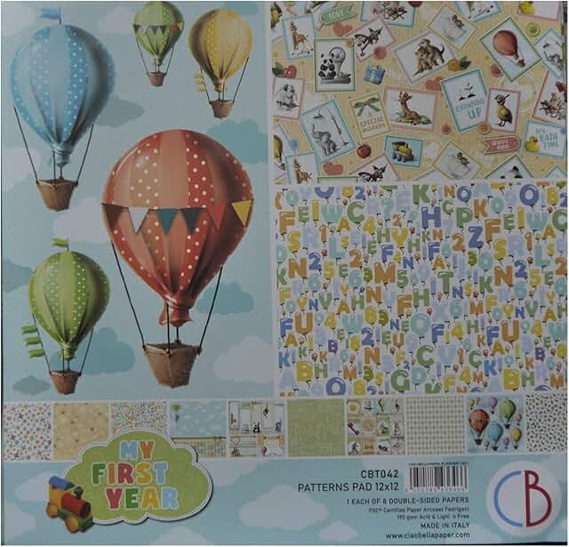 My First Year Creative Patterns Pad with Baby Animals