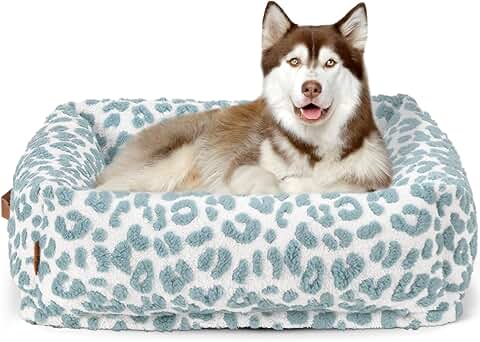 Large Dog Bed with Washable Orthopedic Cushion
