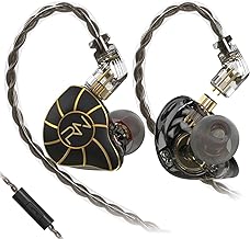 Wired HiFi Stereo Earbuds with Microphone for Music and Singing