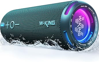 Portable Waterproof Bluetooth Speaker with Deep Bass