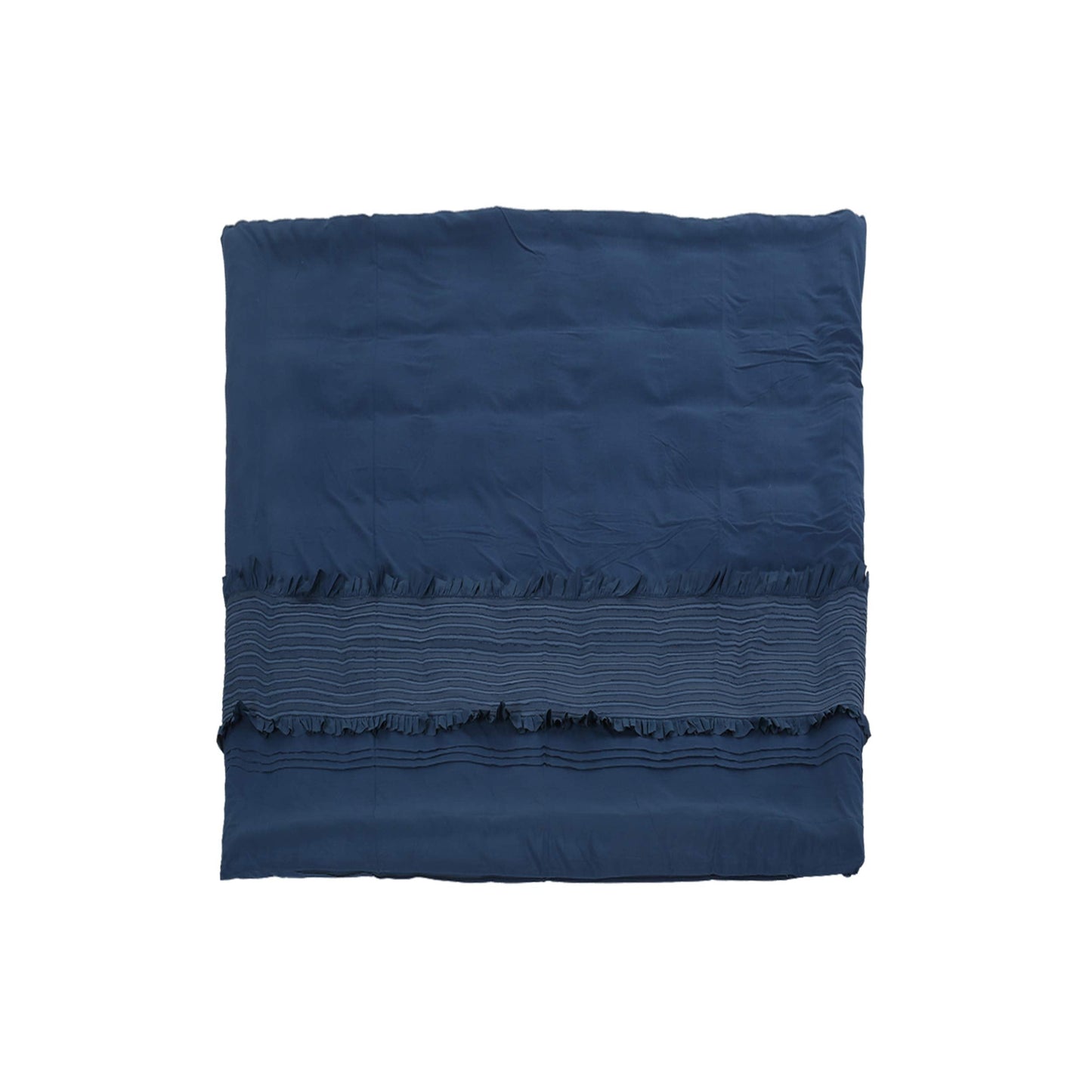 Arian Queen Size Fabric Duvet, Navy