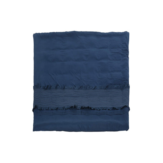 Arian Queen Size Fabric Duvet, Navy