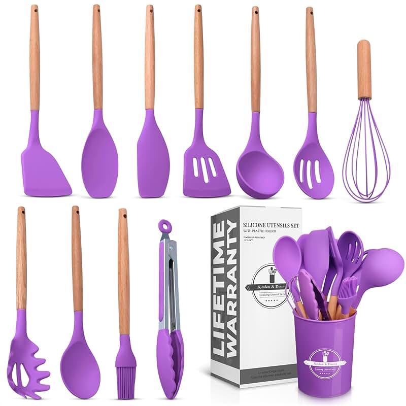 23-Piece Nonstick Ceramic Cookware Set with Removable Handles