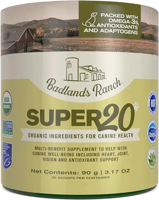 Super20 Canine Supplement for Overall Well-Being