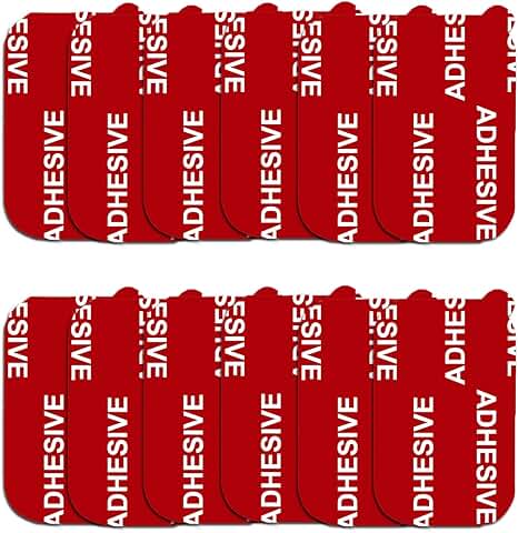 12-Piece High Bond Rectangle Adhesive Replacement Kit