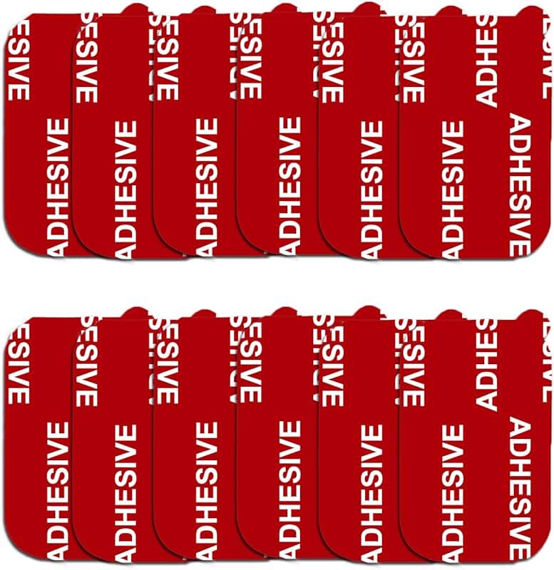 12-Piece High Bond Rectangle Adhesive Replacement Kit