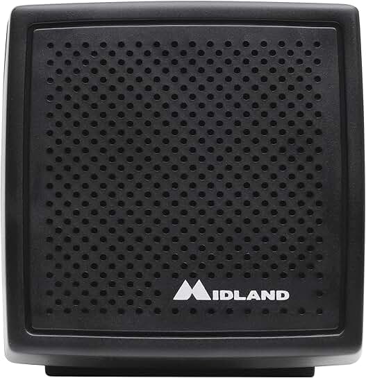 Heavy-duty 20W External Speaker with Swivel Base