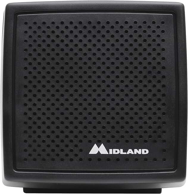 Heavy-duty 20W External Speaker with Swivel Base