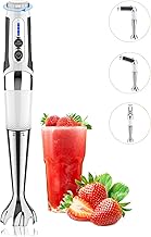 Cordless Handheld Immersion Blender with 21 Speeds