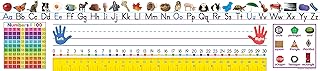 Colorful Traditional Printing Jumbo Name Plates, 4" x 18"