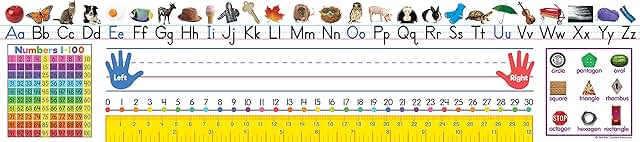 Colorful Traditional Printing Jumbo Name Plates, 4" x 18"