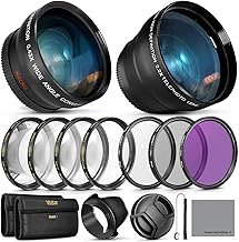 Essential 55mm Lens and Filter Kit for FZ80
