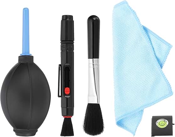 Camera Cleaning Kit with Brush and Cloth
