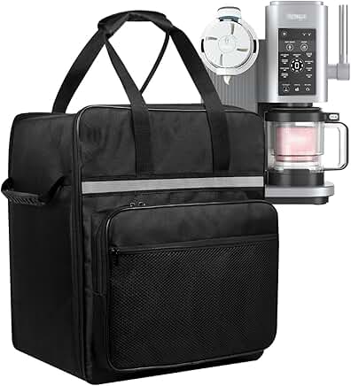 Ice Cream Maker Travel Bag with Waterproof Oxford Cloth