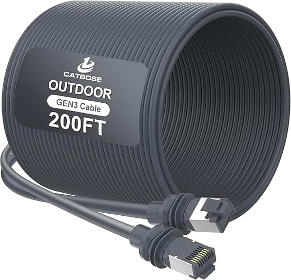 200FT Outdoor V3 Cable for Satellite Kit