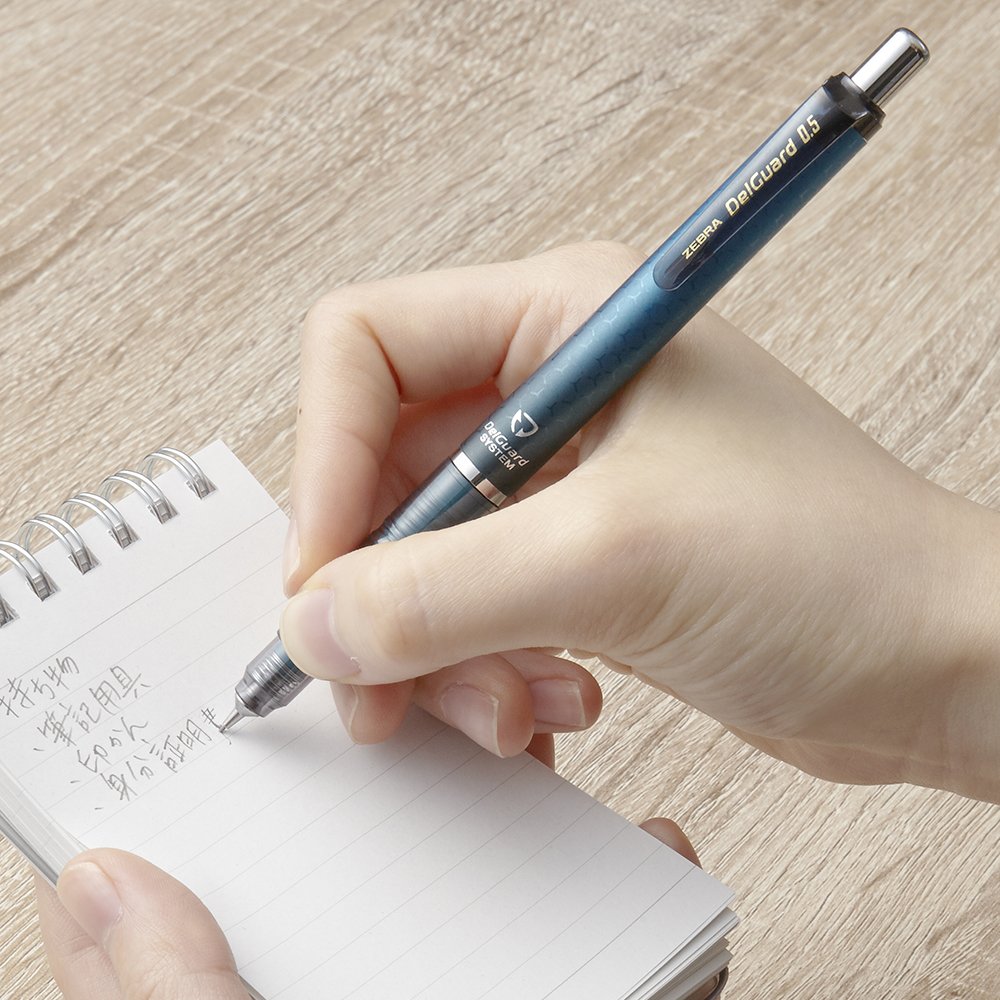 Mechanical Pencil with 0.5mm Lead in Honeycomb Gray