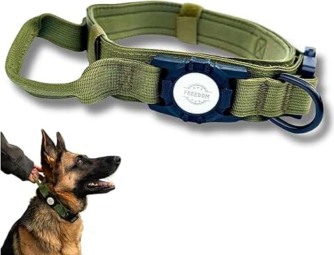Heavy Duty Tactical Dog Collar for Large Dogs