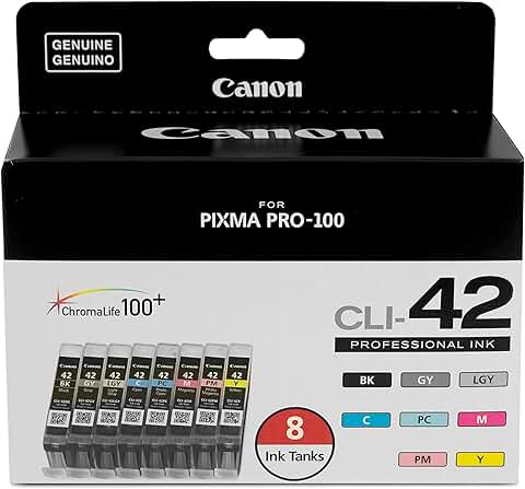 Eight-Color Ink Pack for PIXMA PRO-100