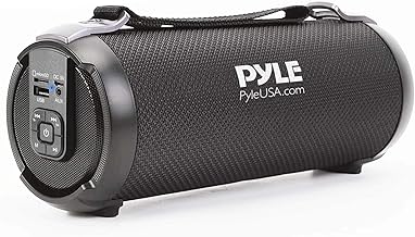 Wireless Portable Bluetooth Boombox with FM Radio and USB Playback