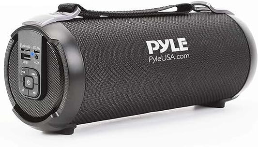 Wireless Portable Bluetooth Boombox with FM Radio and USB Playback