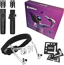 Next-gen VR headset with controllers, apps, and mixed reality