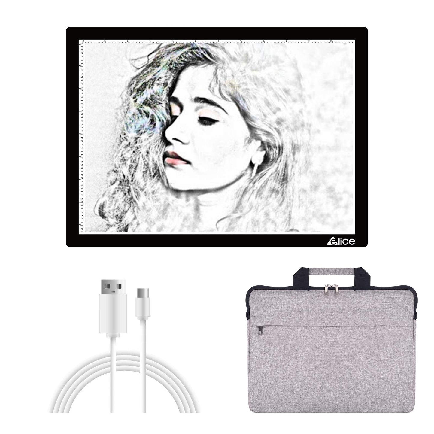LED Light Pad A4 Wireless Battery Powered Dimmable Light Box