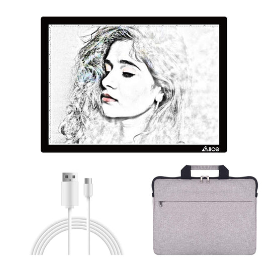 LED Light Pad A4 Wireless Battery Powered Dimmable Light Box