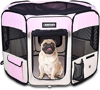 Portable Soft Dog Playpen for Puppies and Cats