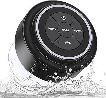 Wireless Waterproof Shower Speaker with Suction