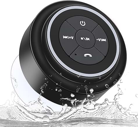 Wireless Waterproof Shower Speaker with Suction